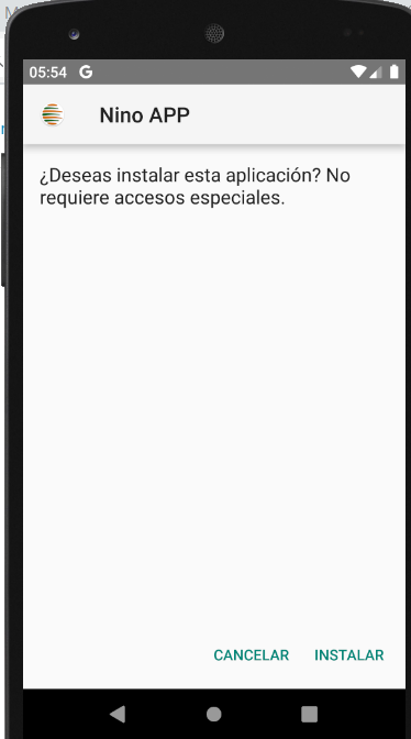 Instalación NINO App Versión ALFA
